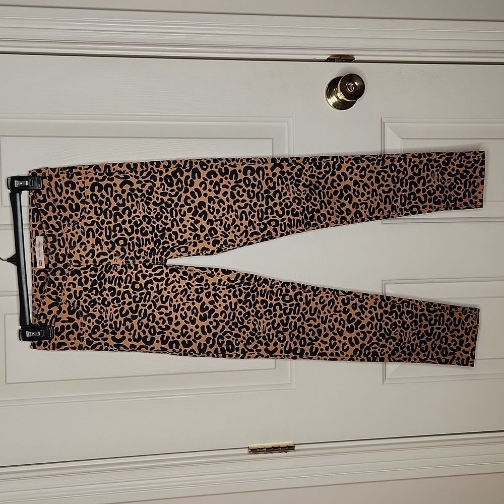Levi's Animal Print Pull On Jeggings Size 12